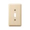 Amerelle Wall Plate, Number of Gangs: 1 Ash Wood, Unfinished Finish, Beige 401T - alternate 3
